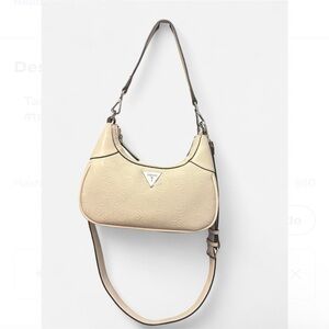 Guess Cream Shoulder Bag